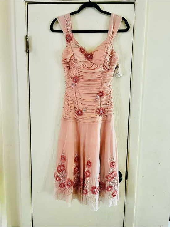 Sue Wong Dresses & Skirts - VTG Y2K Sue Wong Ethereal Fairycore Bridal Embellished Ruched Party Dress 6